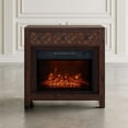 thumbnail image 3 of Jofran Hearthside Modern Rustic 32" Electric LED Fireplace 5000 BTU Console TV Stand, 3 of 6