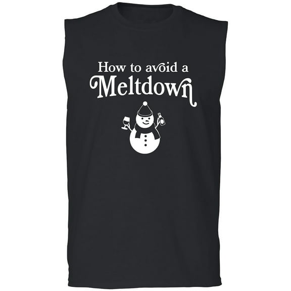 How To Avoid A Meltdown Adult Sleeveless Tee