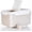 10KG-A, variant on 10 lbs Cereal Containers Storage - Airtight Flour Storage Container with & 10 lbs Rice Dispenser, Pantry Containers for Sugar and Cereal, White