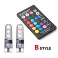 thumbnail image 1 of KEIN T10 RGB LED W5W 194 5050 SMD Luz De Liquidación Del Coche Bombilla De Lectura De Cúpula 12V COB RGBW Auto Interior Atmósfera Lámpara huangjie unisex, 1 of 2