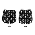thumbnail image 3 of Lsque Pirate skull Printed Women's Running Shorts with Liner Pockets,Elastic Quick Dry Workout Athletic Gym Yoga Shorts,Womens High Waist Shorts-Large, 3 of 7
