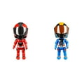 thumbnail image 1 of KNFATEQVEDG 2 Pack Alloy Motorcycle Driver Transformable Toy Car Model Educational Learning For Kids And Up Indoor Outdoor Play, 1 of 8