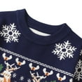 thumbnail image 4 of URMAGIC Long Sleeve Christmas Elk Sweater Xmas Knit Tops for Toddler Little Girl Boy, 4 of 8