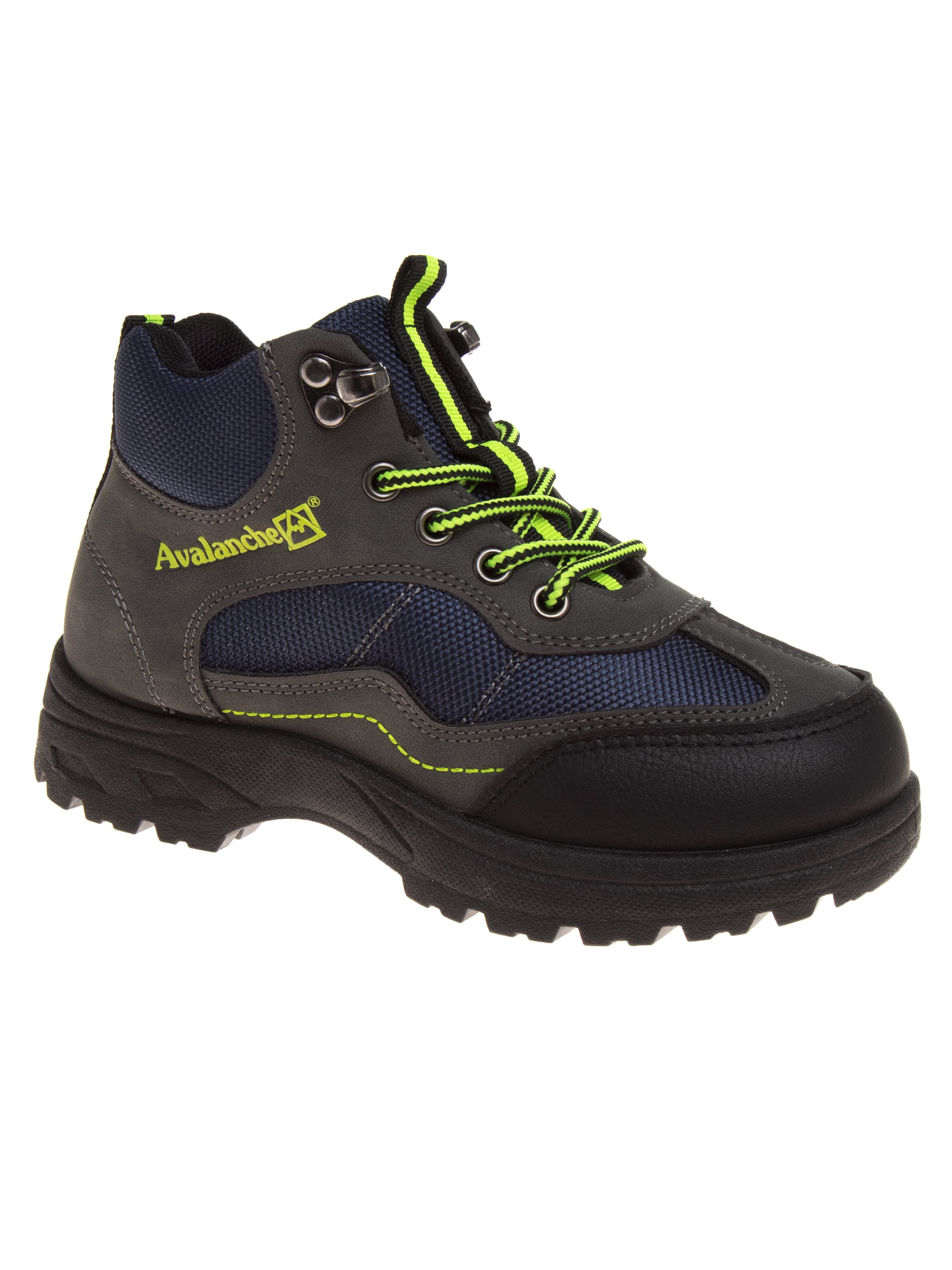 Avalanche Big Boys Lace Up Hiking Boots, Sizes 11-4