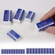 thumbnail image 1 of 10 Gomas de Borrar Blancas de Pvc para Lápices de Primaria, Tamaño 2B, Ideales para Exámenes, Pruebas, Limpieza Suave y Fácil de Pulir. Material Escolar Infantil. | 5,2 X 2 X 1 Cm | Borrado Superior, 1 of 6