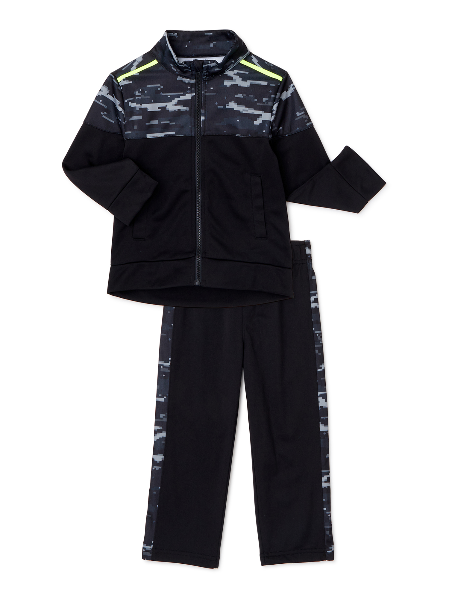 Athletic Works Baby Boy & Toddler Boy Active ZipUp Jacket & Jogger