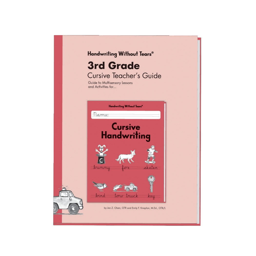 Pre-Owned Handwriting Without Tears Double Line Teachers Cursive Guide ...
