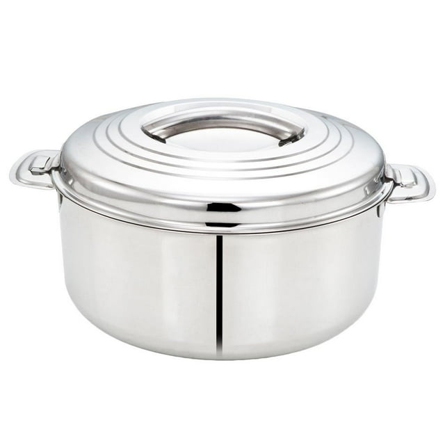 Tabakh Bol Chauffe-Plat et Bol de Service en Acier Inoxydable de 10 Litres, 10000 ml