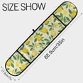 thumbnail image 3 of Dailycode Double Sided Oven Mitt with Loop Heat Resistant Kitchen Long Potholders 7" x 35" Cartoon Lemon and Plumeria, 3 of 6