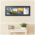 thumbnail image 2 of ArtToFrames Collage Photo Picture Frame with 4 - 8.5x11 Openings, Framed in Black with Blue Jay and Black Mats (CDM-3926-5), 2 of 8