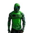 thumbnail image 2 of Sun Shirt with Hood Men Breathable Fishing Long Sleeve Sun Protection Summer Lightweight UV Hoodie, S, 2 of 8