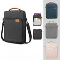 thumbnail image 3 of Simple iPad Storage Bag iPad Tablet Bag 9.7-inch/11-inch Tablet Portable Shoulder Crossbody Bag-light gray-9.7-11 inches, 3 of 6