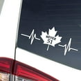 thumbnail image 2 of Binwennn 1PC Interesting Maple Leaf Stickers Decal Car Window Funny Bumper Sticker Decal Sticker Car Sticker Photo Sticker Outdoor Splashproof Sticker Cute Teacher Stickers Small Sticker Book Laptop, 2 of 7