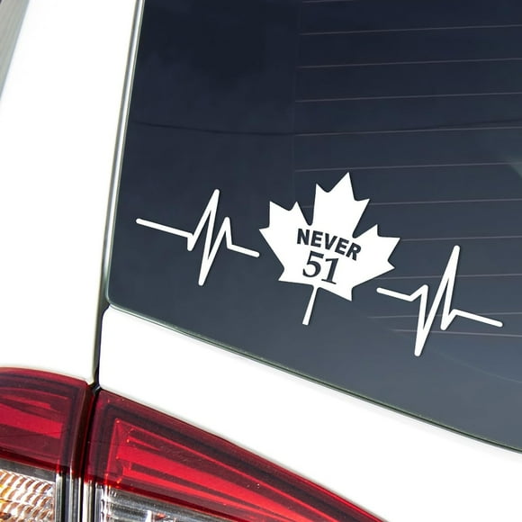 DHGDJ54G 1PC Interesting Maple Leaf Stickers Decal Car Window Funny Bumper Sticker Decal Sticker Car Sticker Photo Sticker Outdoor Splashproof Sticker Adopt Stickers for Photos