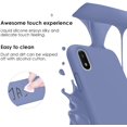 thumbnail image 2 of FYBTO Liquid Silicone Case for Samsung Galaxy A10e, Gel Rubber Full Body Protection Shockproof Cover Slim Fit Case Drop Protection Case (Red), 2 of 5