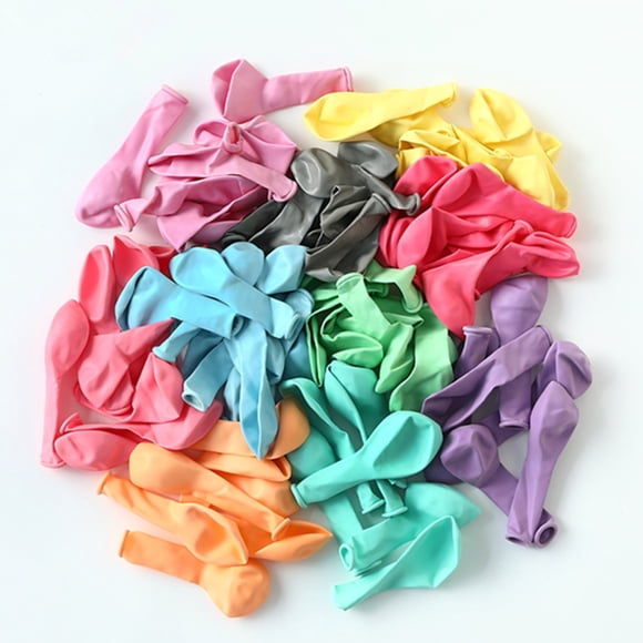 Candy Color 5 Inch Macaron Balloons Holiday Party Decoration Pop Confession Round Balloons,100pcs of multiple colors