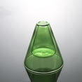 thumbnail image 1 of Empty Glass Reed Diffuser Bottle Refillable Aromatherapy Jars 1pc Glass Bud Vase Fragrance Accessories for Essential Oils, Small Flower Vase Table Centerpieces for Wedding Home Decor (Green-E), 1 of 7
