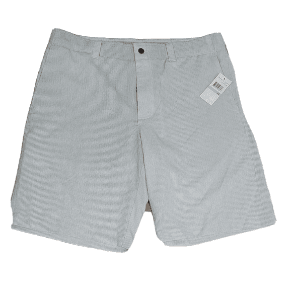 Callaway Men's Opti-Dri Stretch Waistband Plaid Golf Shorts Polyester Gray 32W