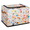 Multicolor 2, variant on ADECORIVY Cute Bathtub Llama Fabric Storage Bin with Lid, Foldable Storage Box Decorative Cube Organizer Basket for Closet Shelf Organizing Clothes