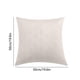 thumbnail image 3 of Funda de cojín de terciopelo con relieve de doble cara, 50 x 50 cm, suave y transpirable, de poliéster | Funda de cojín reversible con estampado para sofá cama, decoración del hogar, 3 of 5