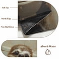 thumbnail image 6 of Funny Animal Round Rugs for Living Room 3ft Sloth Sitting on Toilet Sloth Playing Phone Non Slip Circle Rug Washable Low-Profile Indoor Carpet for Bedroom, Dining Room, Bathroom, 6 of 9