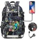 thumbnail image 4 of Minecraft Backpack Waterproof School Bags Laptop Rucksack Travel Usb Backpack Capacity Bookbag For Boys Girls, 4 of 5