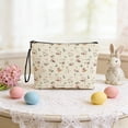 thumbnail image 1 of Easter Bunny Makeup Bag Multi-functional Double-sided Printed Storage Bag Home Zipper Toiletry Bag Coin Purse Suitable For Easter Gifts, 1 of 6