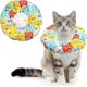 thumbnail image 1 of Adjustable Cat Recovery Collar Cat Dog Anti-Bite Lick Wound Healing Protection Cotton Collar Protective Collar For Small Cat Dog Puppies After Surgery, 1 of 5