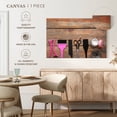 thumbnail image 5 of Elephant Stock Hair Styling Accessories Wall Art - Horizontal Canvas Wall Art - Living Room Wall Decor - Fashion And Beauty Canvas - Pink And Brown Decor - 12" x 8", 5 of 8
