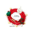 thumbnail image 4 of Christmas Pet Collar,Hand-Crocheted Festive Pet Neckwear With Adjustable Design,Cute Holiday Accessories For Cats & Small Dogs (Multiple Styles), 4 of 4