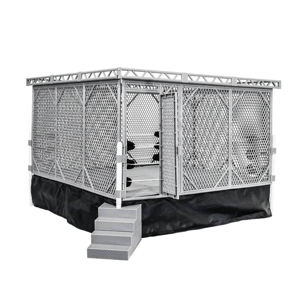 WWE Mattel Steel Cage Wrestling Ring Breakaway Wall Replacement Accessory 