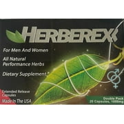 Herberex 20ct All Natural Performance Herbs
