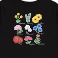 thumbnail image 4 of Inktastic Wild Flower Chart Boys or Girls Long Sleeve Toddler T-Shirt, 4 of 5