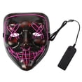 thumbnail image 1 of Máscara Payaso Fantasma Fluorescente Horror Halloween para Fiesta Disfraces Carnaval, 1 of 9
