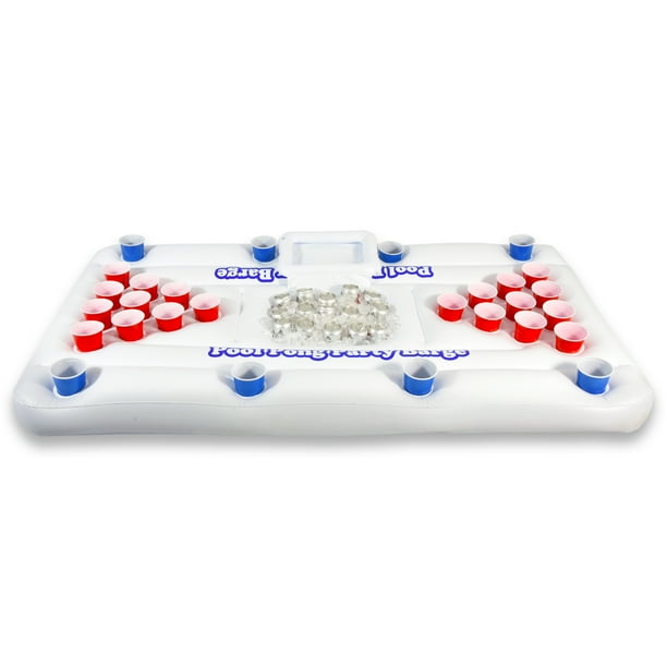 walmart beer pong float