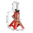 thumbnail image 4 of 2X Trolley Jack,RC Car 3T Jack Stands Bracket Adjustable for 1/10 TRX4 Axial SCX10 CC01 D90, 4 of 5