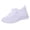 White, variant on Women's Breathable Mesh Walking Shoes Lightweight Soft Casual Sneakers Comfortable Non Slip for Outdoor Daily Wear Travel Fitness(Red,Size 8)