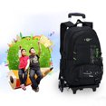 thumbnail image 3 of Trolley Backpack Creative 6-Wheel Rolling Backpack School Backpack for Kids, 3 of 4
