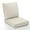 7-beige, variant on Outdoor Chair Cushion Set, Thickened 24 x 24 x 5 Inch Patio Furniture Cushions, Waterproof & Fade Resistant Outdoor Seat Cushions with Ties for Chair Sofa Couch (Beige)