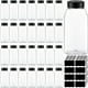 thumbnail image 1 of Frascos de plástico para especias Mifoci, paquete de 28 unidades, 475 ml, con tapas para coctelera, negros, 1 of 6