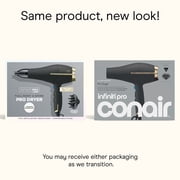 INFINITI PRO CONAIR Pro Dryer, Titanium Technology, Diffuser and Concentrator