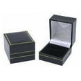 thumbnail image 2 of Sapphire And Moissanitte Ring, Sapphire Ring, Gift For Her, 2.00 Ct Blue Spphire Diamond Engagement Ring With 14k Yellow Gold Plated, 2 of 2