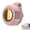Pink, variant on White Portable Mini Bladeless Fan, 3-Speed Clip-on Fan for Shirt and Waist
