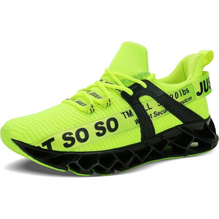 

YAZI Mens Running Shoes Walking Athletic Blade Tennis Shoe