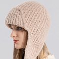 thumbnail image 6 of Winter Outdoor Cold Proof And Warm Knitted Wool Hat Fashion Versatile Cover Hat Old Trapper Hat Hat Mens Winter Mens Hat for Snow Leather Hat Hats for Designs Hat S Trapper Hat Babushka Hat Boys, 6 of 8