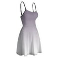 thumbnail image 4 of Aesthetic Red Lilac And White Gradient Sweet Elegant Slip Dress Women Korean Kawaii Dress, 4 of 6