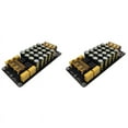 thumbnail image 1 of 2X Rectifier Filter Module 6A X2 Power Amplifier Board 2X300W for Power Amplifier Rectifier Filter,2 x Dual power Rectifier filter module,Black&yellow&green, 1 of 6