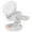 White, variant on Whaledi Compact Foldable Charging Station Magnetic Design Built in Night Light