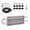 Sliver, variant on 5/16"Transmission Oil Cooler Kit, Aluminium for 2 Pass Tube and Fin Oil Cooler Kit