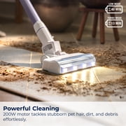 BISSELL PowerClean 200W Cordless Stick Vacuum, for Carpet & Hard Floors Self-Standing, Tangle-Free 40 min run time 4172